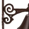 Vintage Cast Iron Rooster Bell for Home and Garden Decor