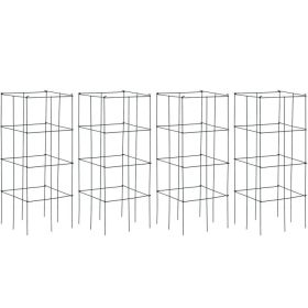4 Pack Garden Trellis for Climbing Plants for Flower Vegetable