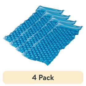 (4 pack) Blue Neon Comfort Inflatable Water Mat, Pool Float, Age 14 & up, Unisex