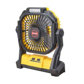 7800mAh Portable Camping Fan Rechargeable Multifunctional Mini Fan USB Outdoor Hang Ceiling Fan Led Light Desktop Fan Power Bank (Color: YELLOW, Ships From: China)